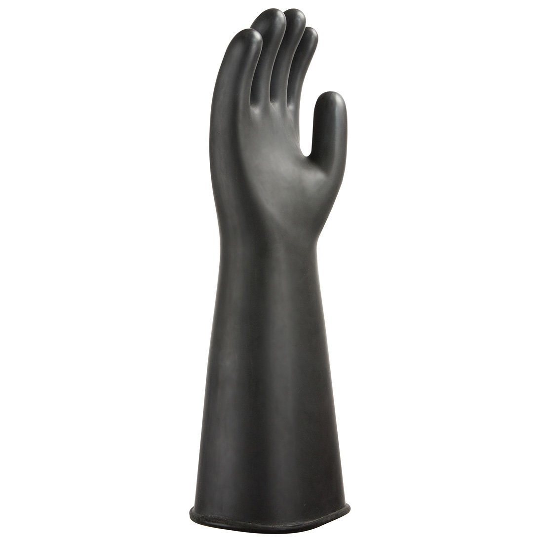 A802 - Luva Robusta Borracha Látex Preto