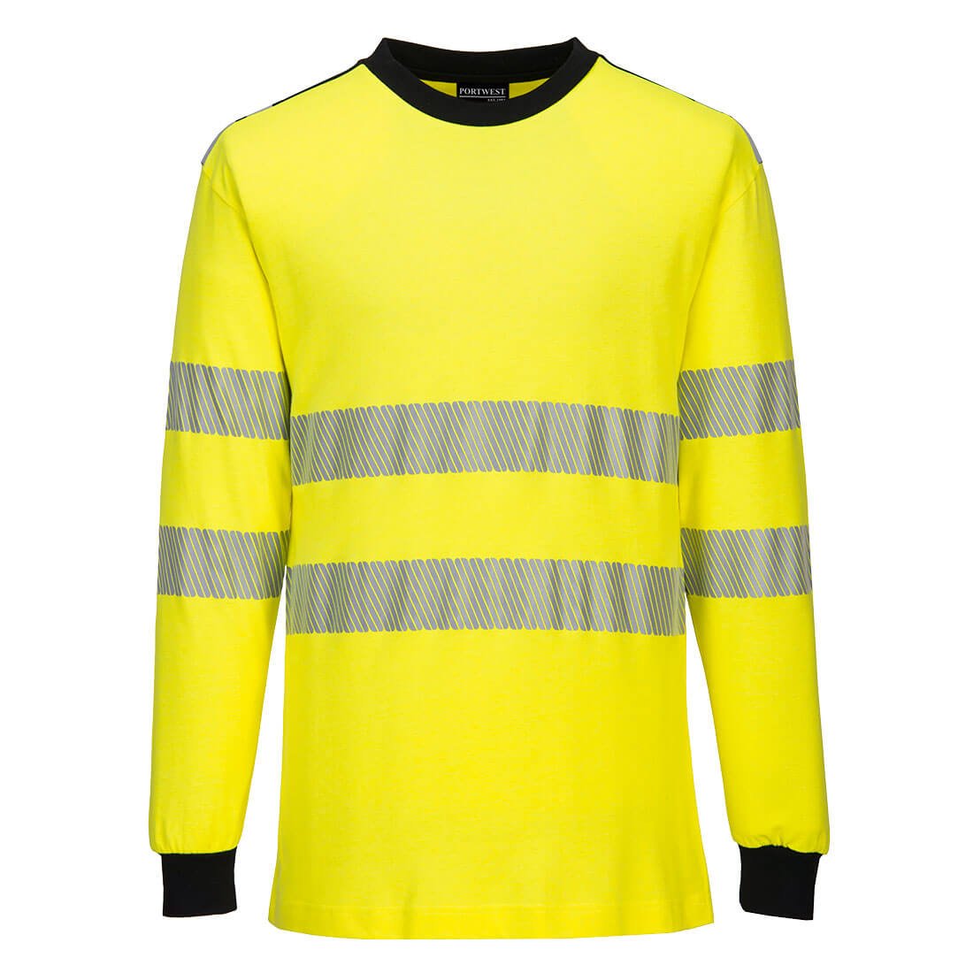 FR701 - T-Shirt de manga comprida PW3 Modaflame Knit Hi-Vis FR
