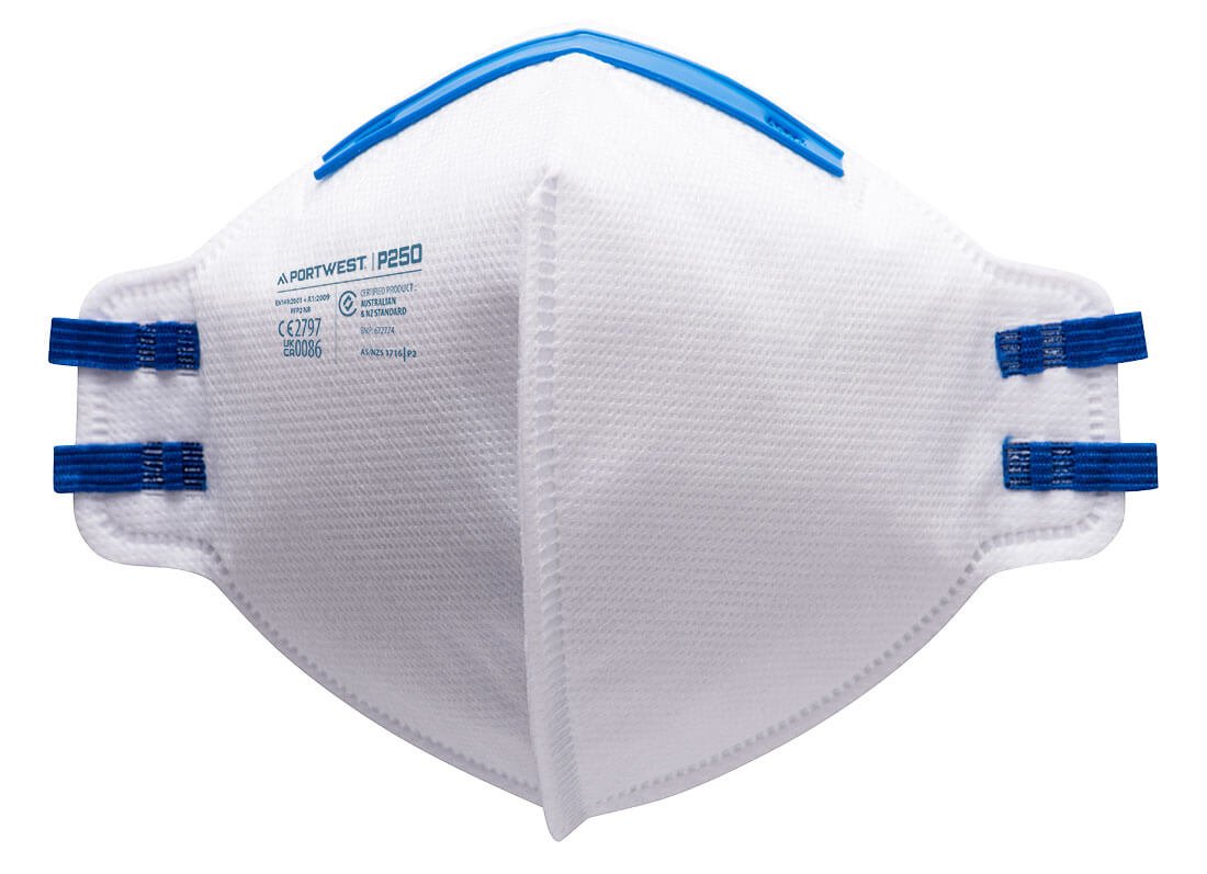 P250 - Respirador plano dobrável FFP2 (Pk20)