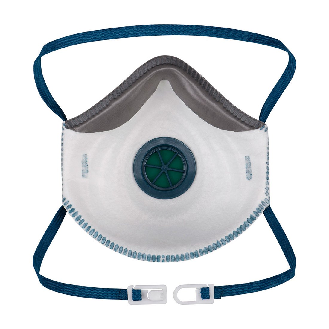 P271 - Respirador de Dolomite com Válvula ERGONET FFP2 (Pk10)